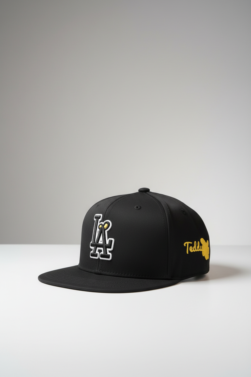 Teddy taBB LA Dodgers Removable Ears fitted cap(Pre Order)