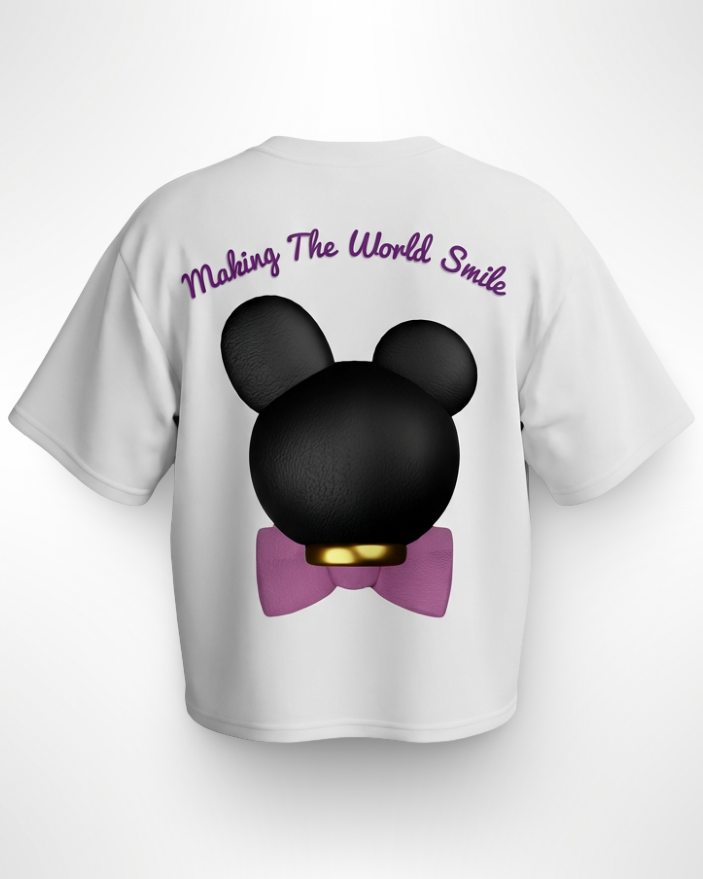 White teddy taBB Box fit shirt