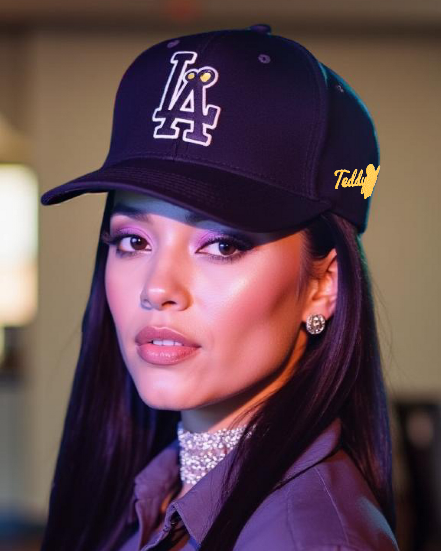 LA Dodgers Teddy taBB fitted cap